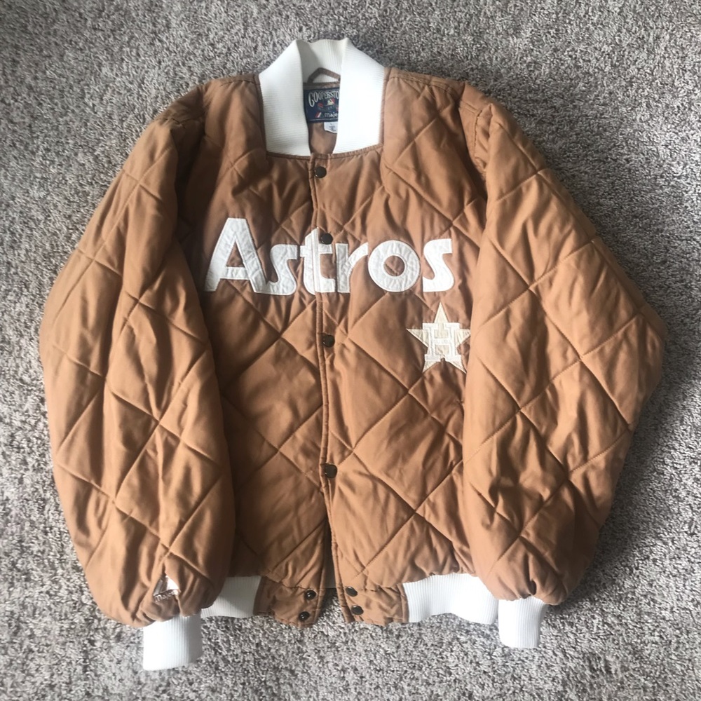 Houston Astros Cooperstown Vintage Down Coat